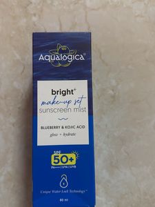 Aqualogica Bright+ Makeup Set Sunscreen Mist