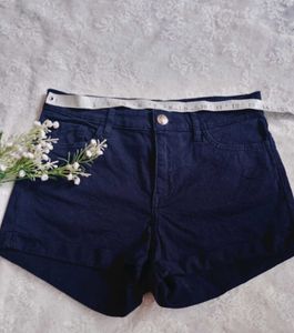 H&amp;M Blue Denim Shorts