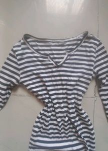 Striped Long Sleeve Top
