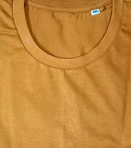 💥New Men's Premium Solid Cotton Orange T-shirt