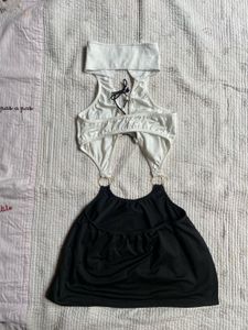 y2k lace baddie fitted dress