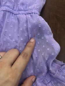 Lilac Ruffle Dress 2 yr old girl