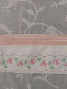 Floral Pattern  Polye Cot Fabric for Home F