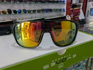Sporty Black & Yellow Sunglasses