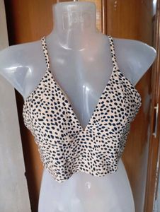 Leopard Print Sports Bra