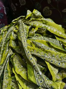 Embellished Fabric Trim