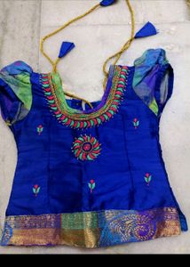 Original Silk Dress For Baby Girls