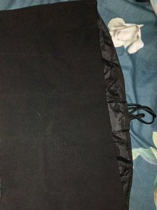 Black corset with lace detail