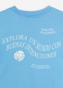 H&amp;M Blue Graphic T-Shirt