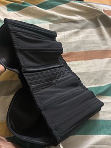Black Strapless Bra with Lace Detail