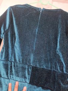 V Neck Partywear Dress