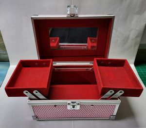 Pink Glitter Jewellery/Make Up Storage Box