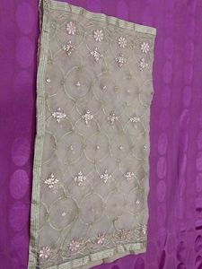 Embellished Net Dupatta