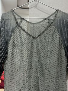 All Over Sequences Branded Export Dress