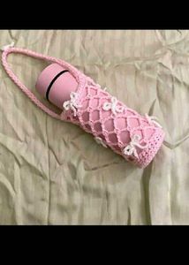 crochet bottle holder