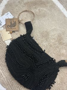 Beaded Embroidered Shoulder Bag
