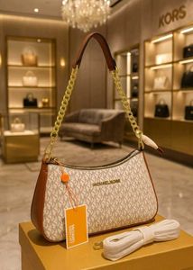 Michael Kors Monogram Shoulder Bag