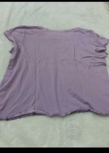 Cozy Purple Floral Pajama Set