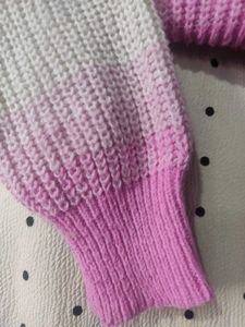 Turtle Neck Knitted Sweater