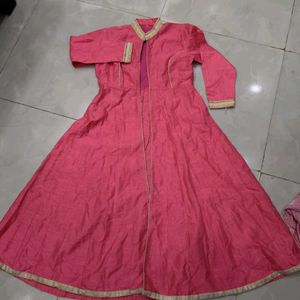 Long Anarkali type Shrug
