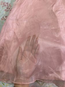 Blush Pink Strapless Gown