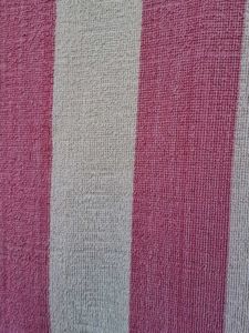 Striped Cotton Bath Towel