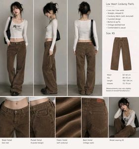 Brown Corduroy Pants
