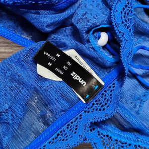 Undiz premium mesh bra and panty intimate wear set