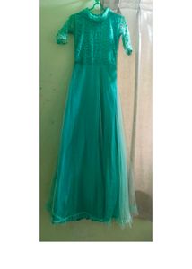 Elegant Aqua Formal Dress