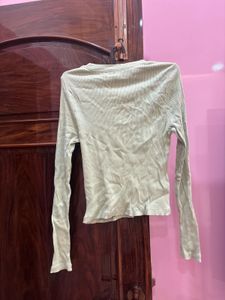 Ribbed Long Sleeve Top
