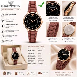 Emporio Armani Rose Gold Watch