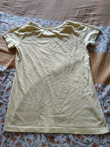 Pale Yellow “Besties” Graphic T-Shirt