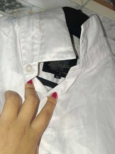 Classic White Men's Shirt