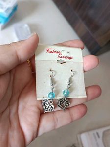 Heart Dangle Earrings