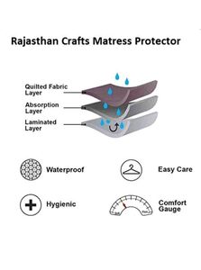 Microfiber Mattress Protector King Double Bed Size