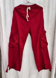 Red Cargo Pants