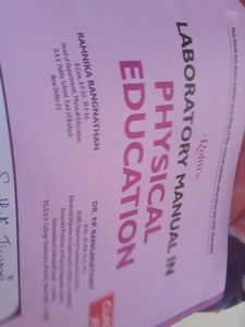 Physical Education Lab manual for 12th class