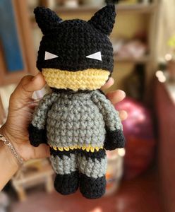 Handmade Crocheted Batman Plush