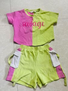 Cute Two-Piece Savage Set