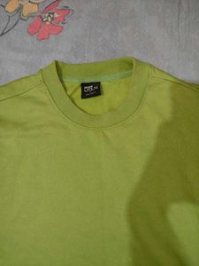 Lime Green Crew Neck Sweatshirt