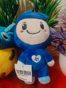 Cute Blue Plush Toy