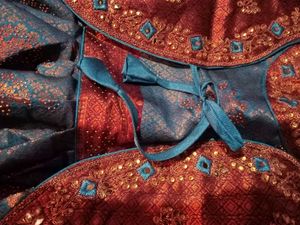 Girls' Ethnic Dress with Jacket