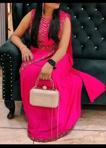 Ready to wear saree  💗 party lehenga