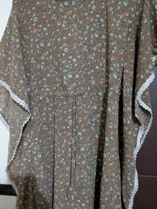Floral Kaftan Kurta