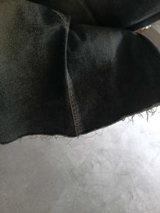 Vintage Wash Denim Maxi Skirt