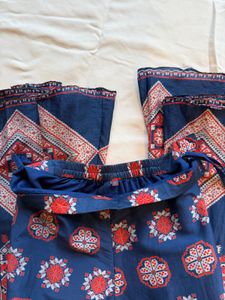 Vasansi Jaipur - Beautiful Blue Festive Kurta Set