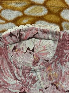 Floral Lace Trim corset