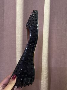 CL Custom Hand Made Spiked Ballerinas