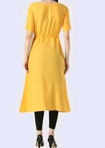 Stylish Yellow Kurta