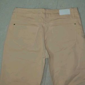 Peach Skinny Jeans